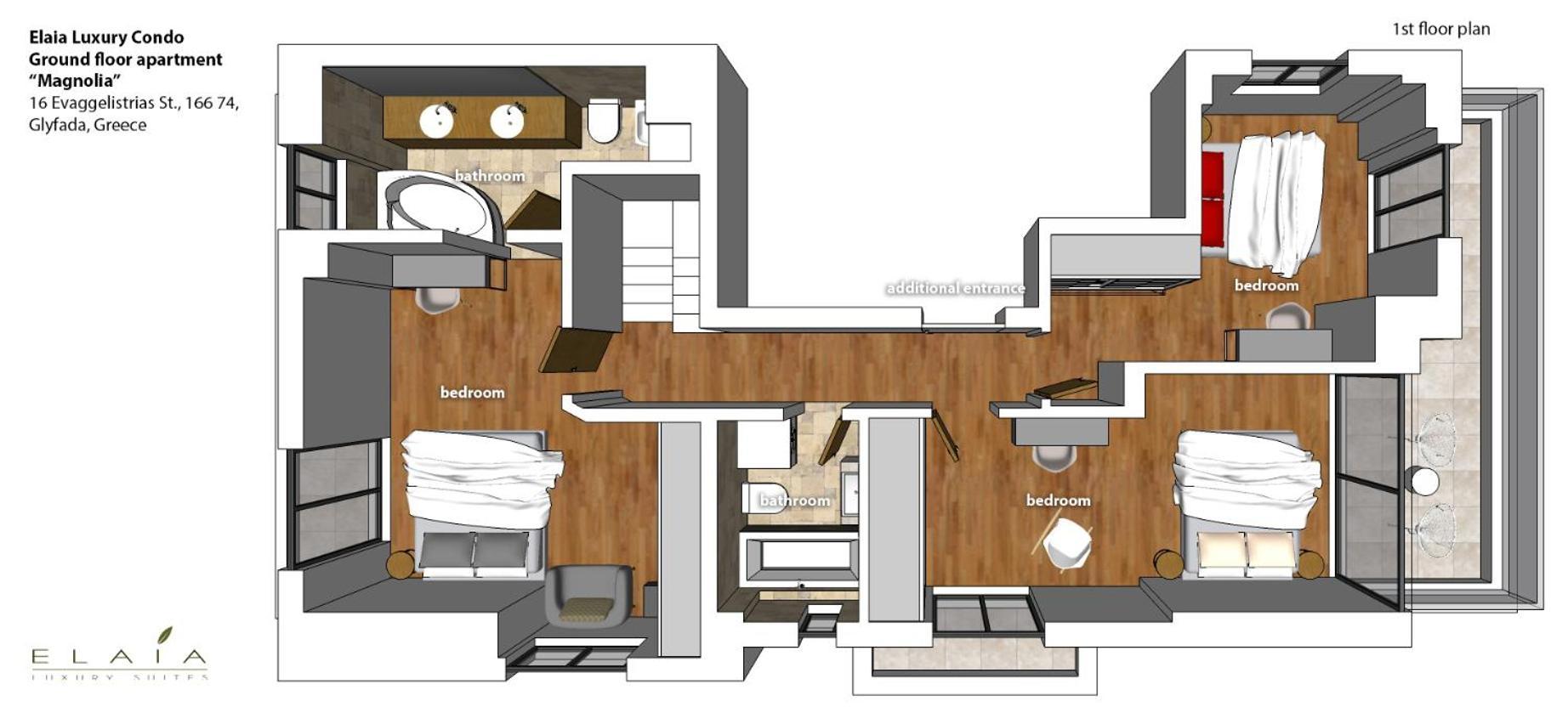 Elaia Luxury Condo Glyfada Афины Экстерьер фото
